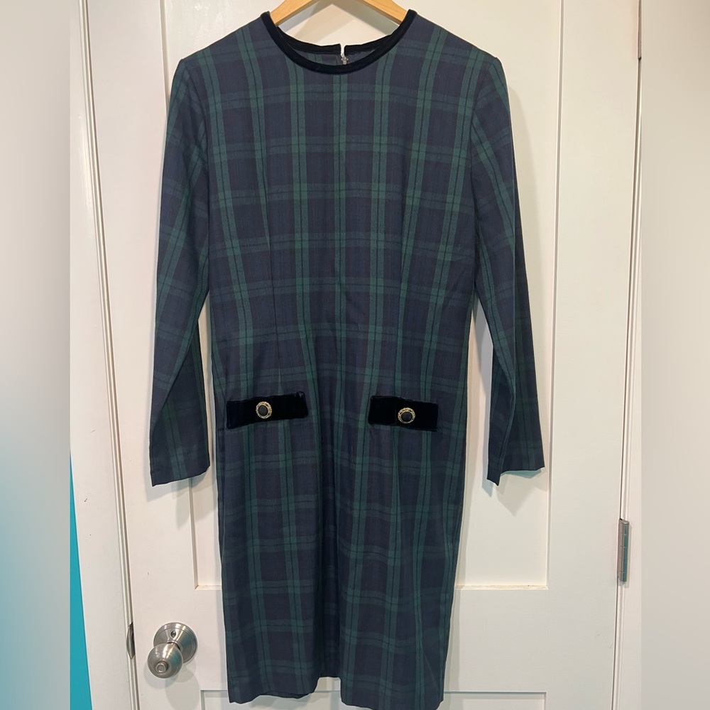 VINTAGE Ms Choice California Gingham Dress Size 6